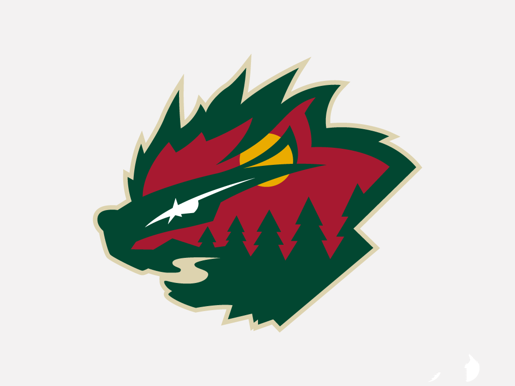 Minnesota Wild Arcanine logo iron on heat transfer